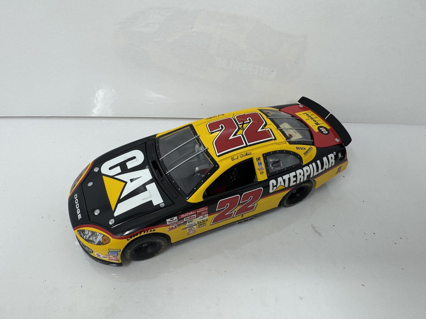 Racing Champions Nascar Ward Burton #22 Caterpillar 1:24 Diecast