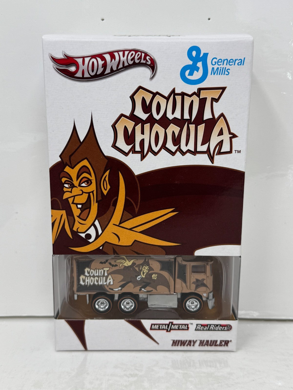 Hot Wheels RLC Red Line Club Count Chocula HiWay Hauler Real Riders 1:64 Diecast