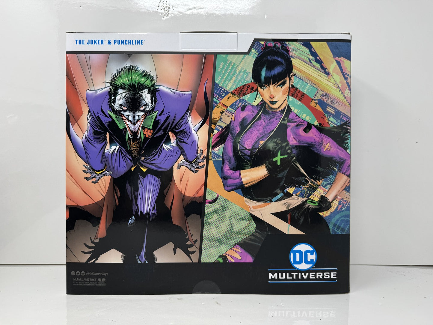 McFarlane DC Multiverse The Joker & Punchline Action Figure 2-Pack