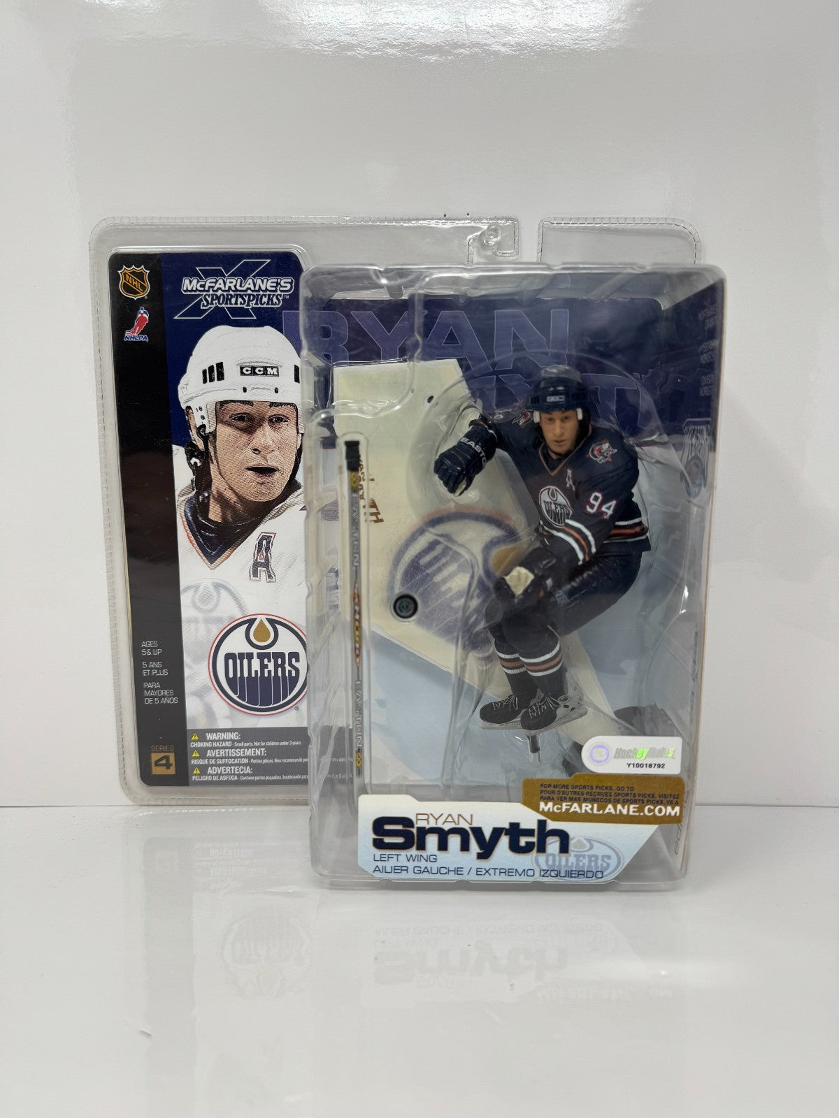 McFarlane NHL Ryan Smyth Edmonton Oilers Series 4 Chase Variant Figure