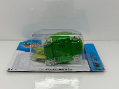Hot Wheels City The Jetsons Capsule Car 1:64 Diecast Short Card