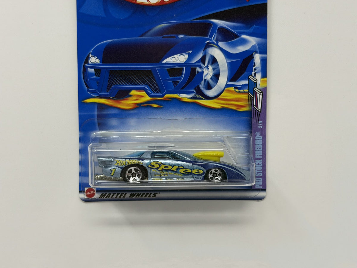 Hot Wheels Pro Stock Firebird Spree 1:64 Diecast Blue