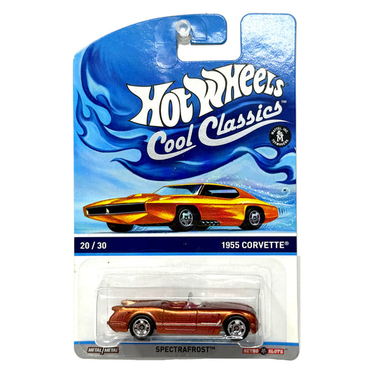 Hot Wheels Cool Classics 1955 Chevrolet Corvette 1:64 Diecast Bronze