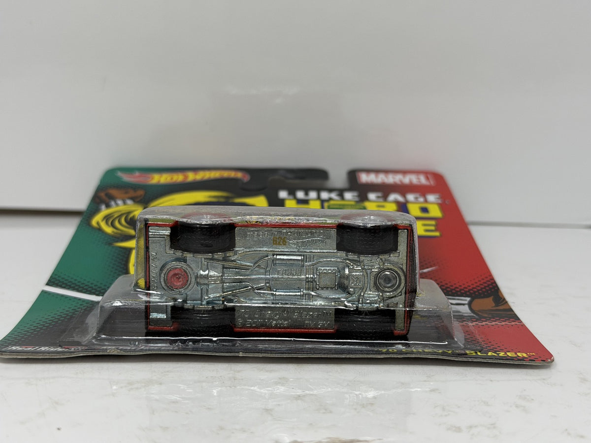 Hot Wheels Marvel Luke Cage 1970 Chevy Blazer 1:64 Diecast Real Riders