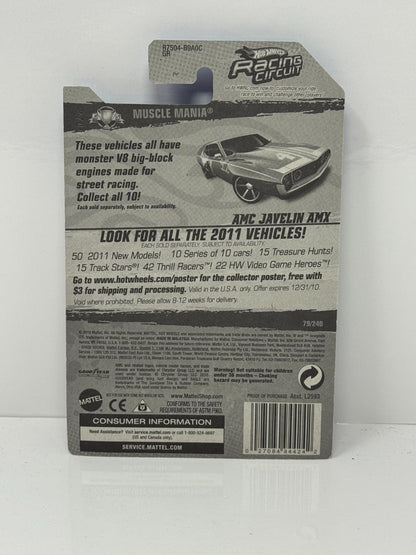 Hot Wheels Muscle Mania AMC Javelin AMX 1:64 Diecast Factory Sealed