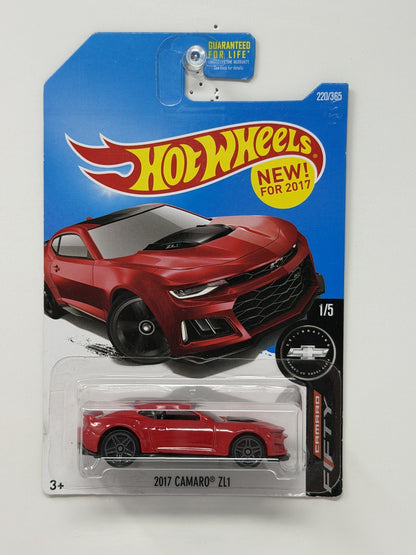 Hot Wheels Camaro Fifty 2017 Chevrolet Camaro ZL1 1:64 Diecast Red