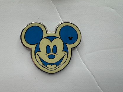 WDW Disney Colorful Mickeys Blue Hidden Mickey Trading Pin DC2S1