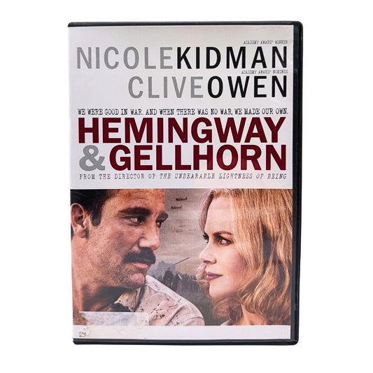 Hemingway & Gellhorn (DVD) Clive Owen Drama