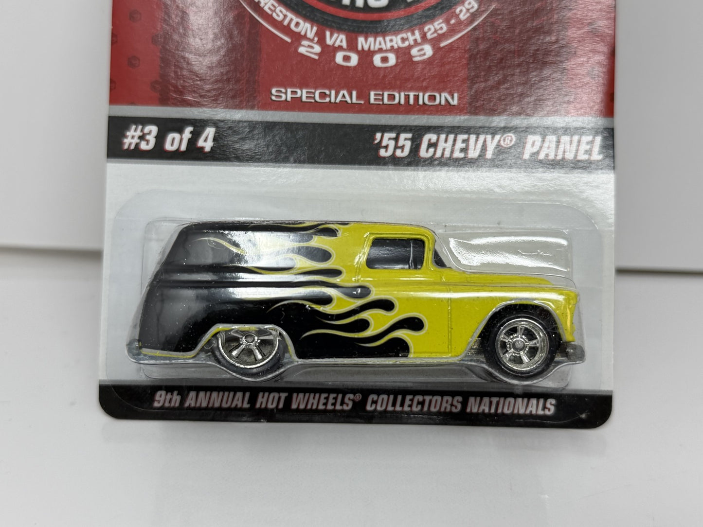 Hot Wheels 2009 9th Collectors Nationals 1955 Chevy Panel 1:64 Diecast 2674/3000