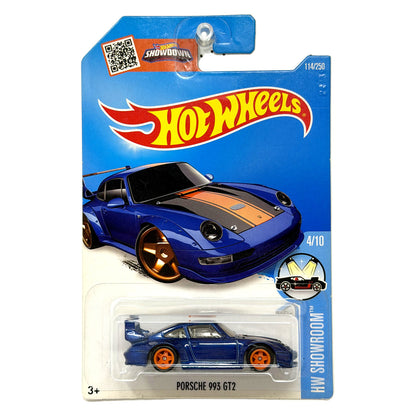 Hot Wheels Super Treasure Hunt Porsche 993 GT2 HW Showroom 1:64 Diecast STH