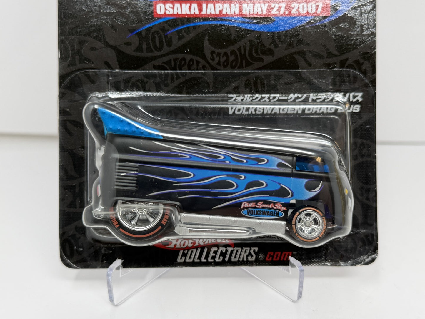 Hot Wheels 2007 Osaka Custom Car Show Volkswagen Drag Bus 1:64 Diecast 3782/4000