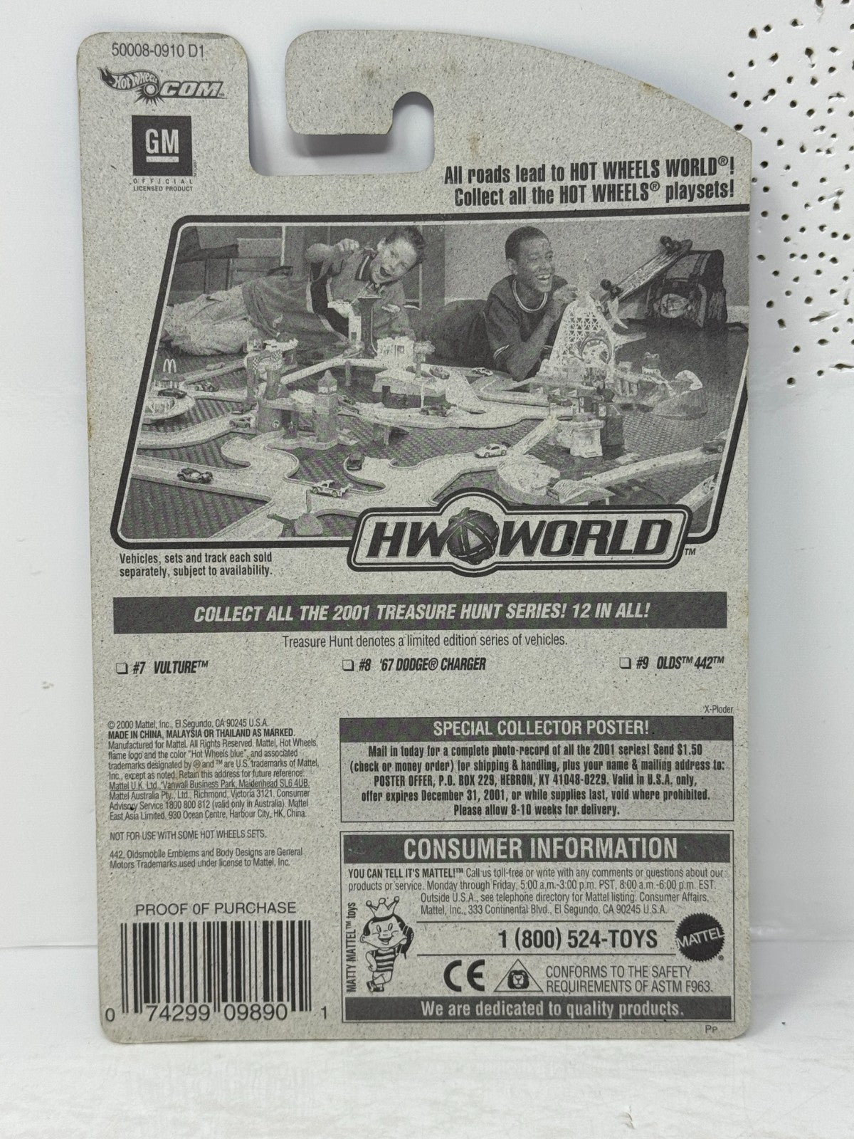 Hot Wheels Treasure Hunt Series Olds 442 1:64 Diecast