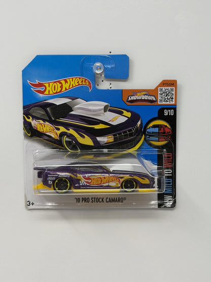 Hot Wheels Mild to Wild 2010 Chevrolet Pro Stock Camaro 1:64 Diecast Short Card