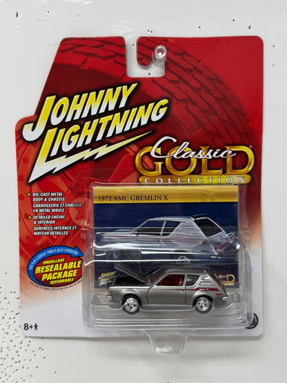 Johnny Lightning Classic Gold 1972 AMC Gremlin X 1:64 Diecast