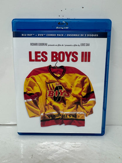 Les Boys III (Blu-ray) Marc Messier Hockey Comedy Good Condition!!!