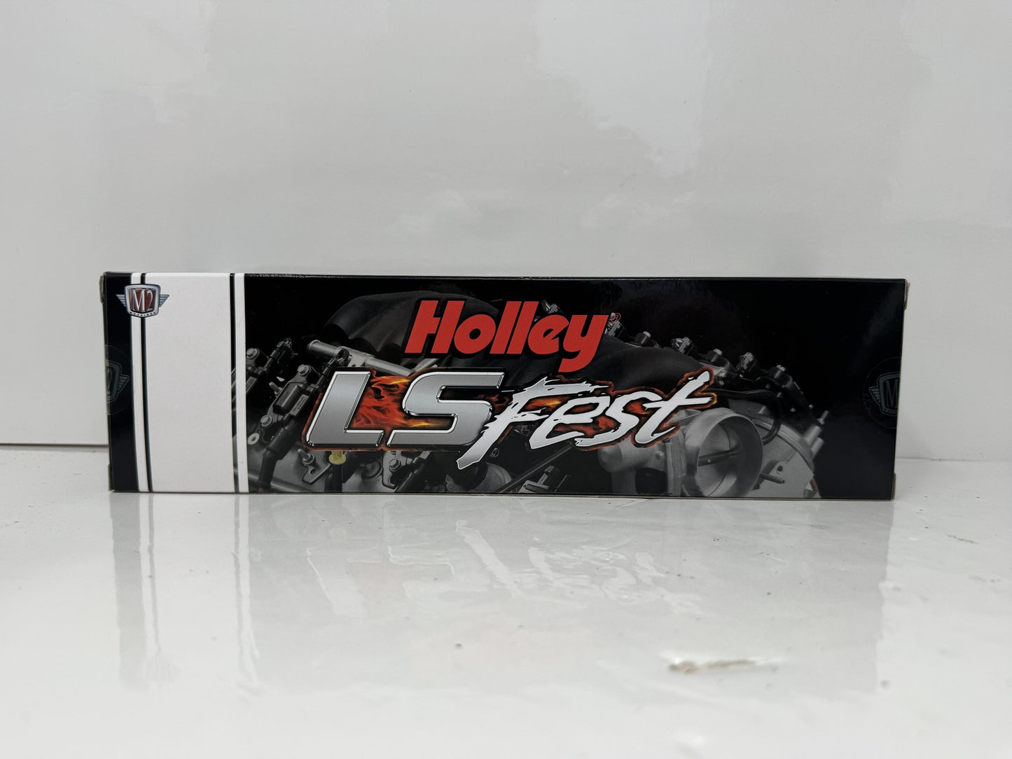 M2 Machines Holley LS Fest GMC Sierra Grande Pickup & Hauler CHASE 1:64 Diecast