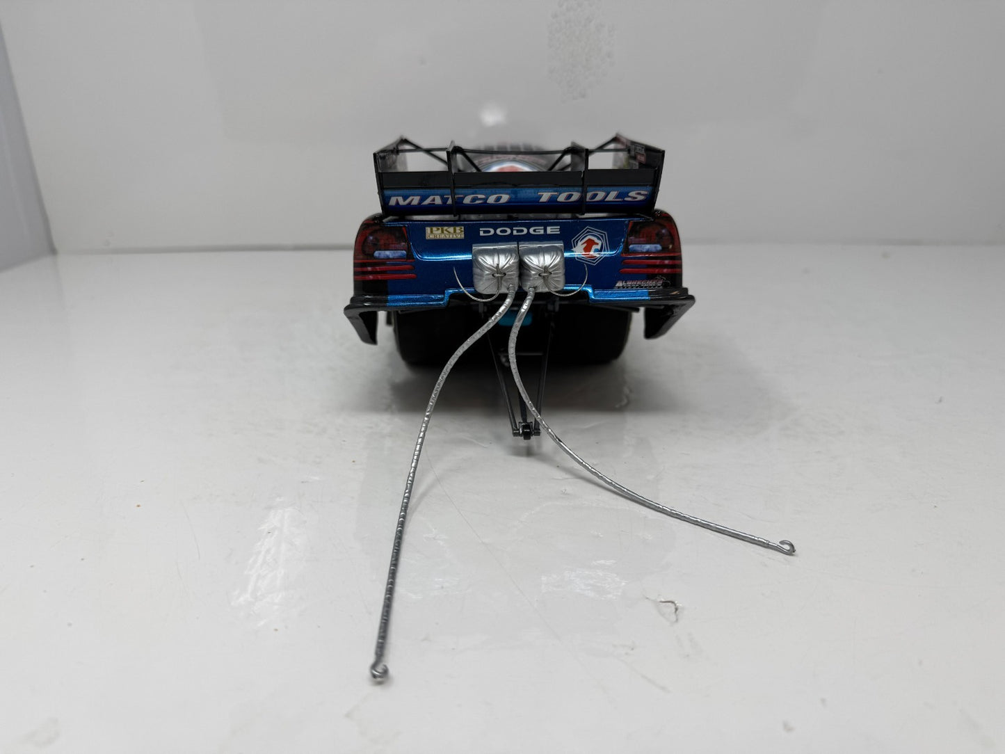 Milestone Whit Bazemore NHRA Matco Tools Iron Black Dodge Funny Car 1:16 Scale