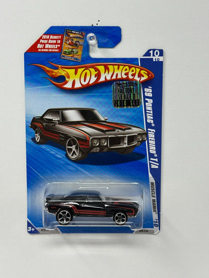 Hot Wheels Muscle Mania 1969 Pontiac Firebird TA 1:64 Diecast Factory Sealed