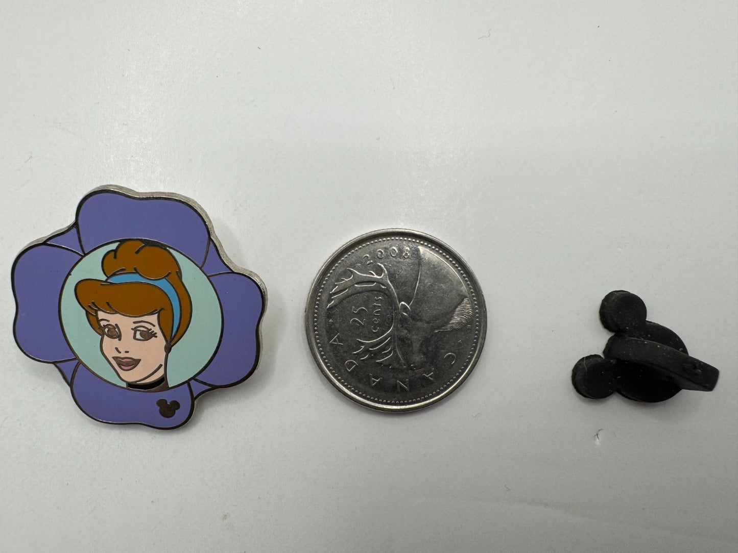 WDW Disney Cinderella Princess Flowers Hidden Mickey Trading Pin DC1S11