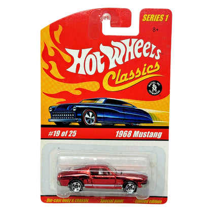Hot Wheels Classics 1968 Mustang Series 1 Muscle Car 1:64 Diecast