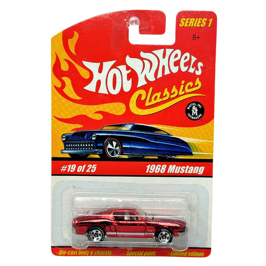 Hot Wheels Classics 1968 Mustang Series 1 Muscle Car 1:64 Diecast