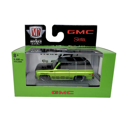 M2 Machines 1973 GMC Jimmy Sierra 1:64 Diecast Green