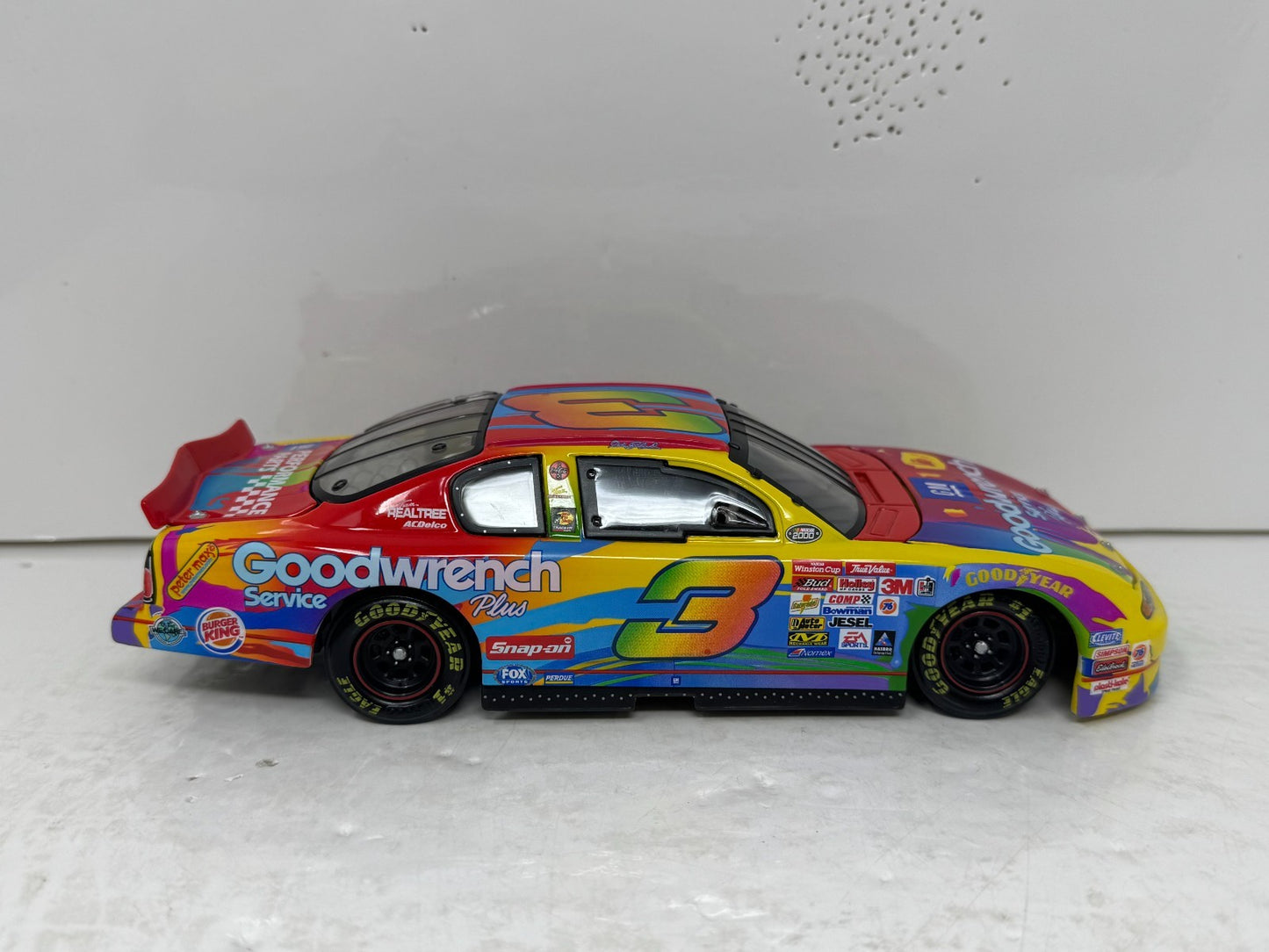 Action Nascar #3 Dale Earnhardt GM Goodwrench Peter Max Monte Carlo 1:24 Diecast