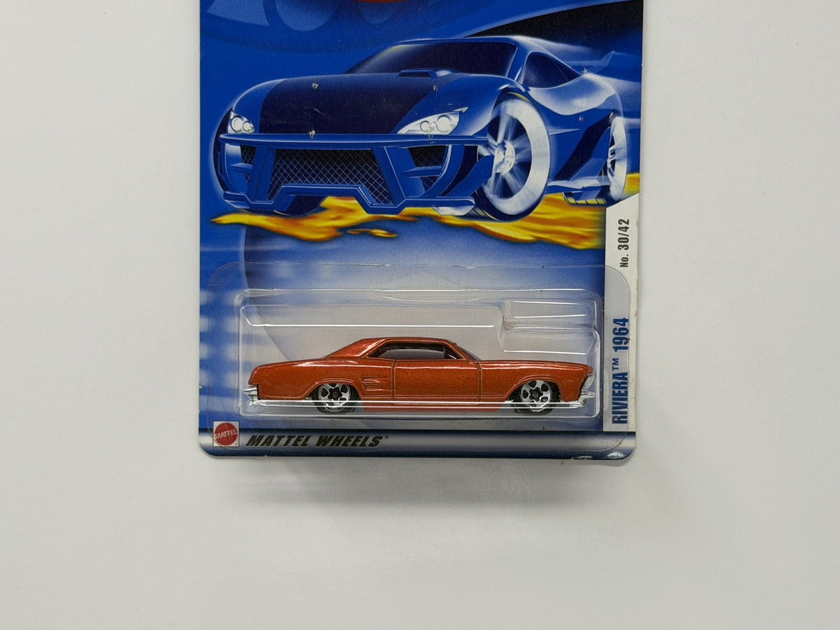Hot Wheels 2002 First Editions 1964 Buick Riviera 1:64 Diecast Orange