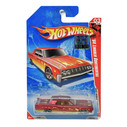 Hot Wheels Race World 1964 Lincoln Continental 1:64 Diecast Factory Sealed