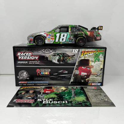 Action NASCAR #18 Kyle Busch M&M's Indiana Jones Darlington Win 1:24 Diecast