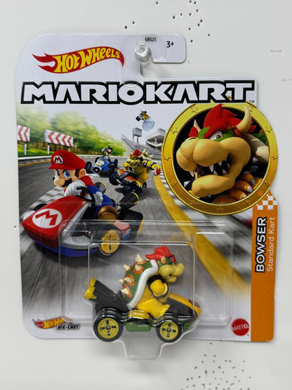 Hot Wheels Mario Kart Bowser Standard Kart 1:64 Diecast