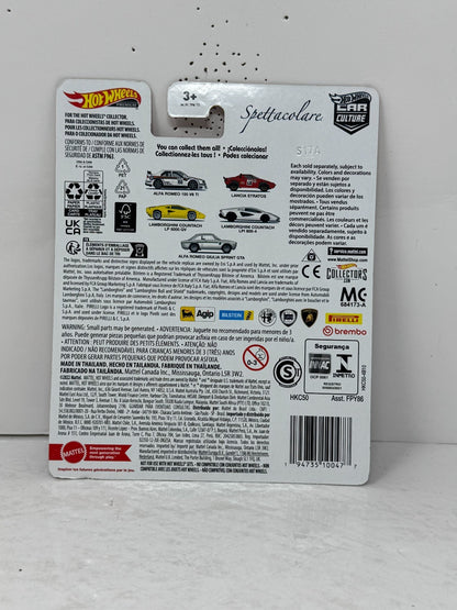 Hot Wheels Premium Spettacolare Alfa Romeo Giulia Sprint GTA 1:64 Diecast