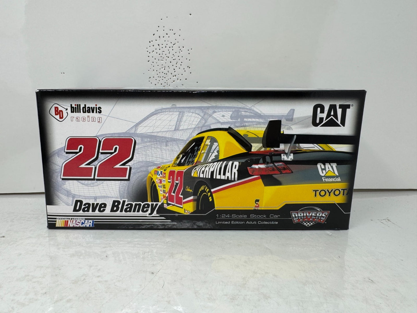 Motorsports Authentics #22 Dave Blaney Caterpillar 2007 Camry COT 1:24 Diecast