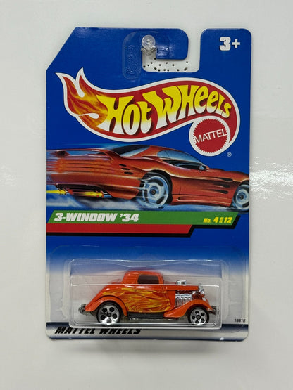 Hot Wheels Treasure Hunt 3-Window 1934 1:64 Diecast