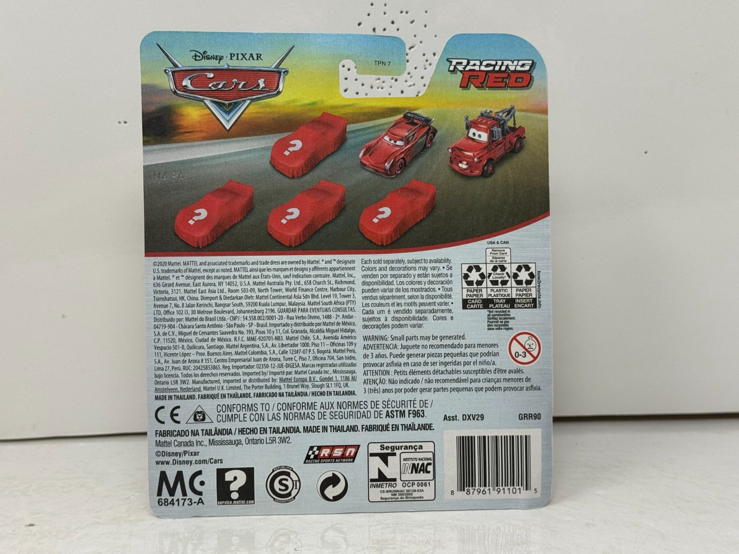 Disney Pixar Cars Jackson Storm Racing Red 2021 Metal 1:55 Diecast