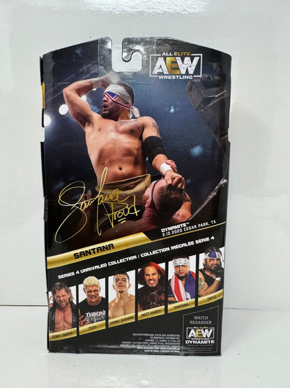 Jazwares AEW Unrivaled Series 4 Santana Action Figure