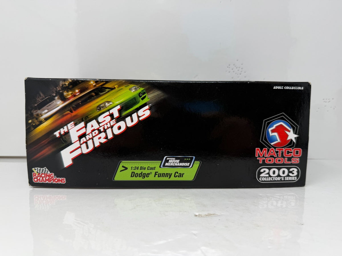 Racing Champions NHRA Whit Bazemore Fast Furious Dodge Funny Car 1:24 Diecast