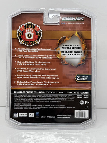 GreenLight Fire & Rescue 1981 Chevrolet K20 Scottsdale 1:64 Diecast