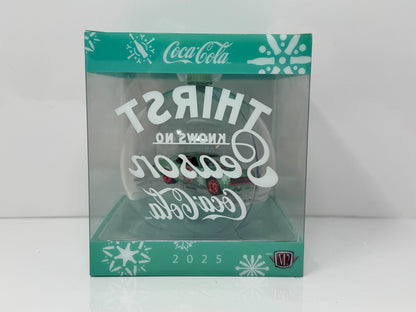 M2 Machines Coca-Cola 2025 1969 Chevy Camaro Ornament CHASE 1:64 Diecast