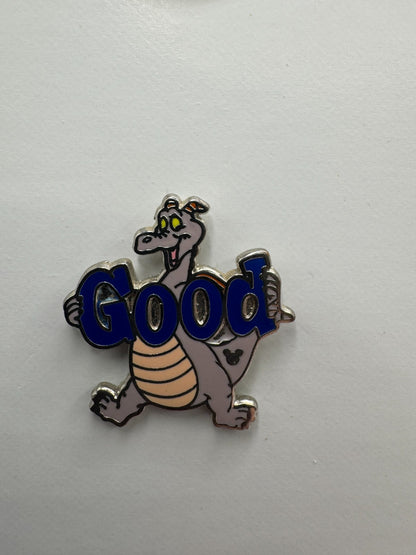 WDW Disney Figment Good Collection Hidden Mickey Trading Pin DC1S18
