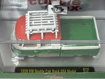 M2 Machines Turtle Wax 1959 Volkswagen Double Cab Truck USA Model 1:64 Diecast