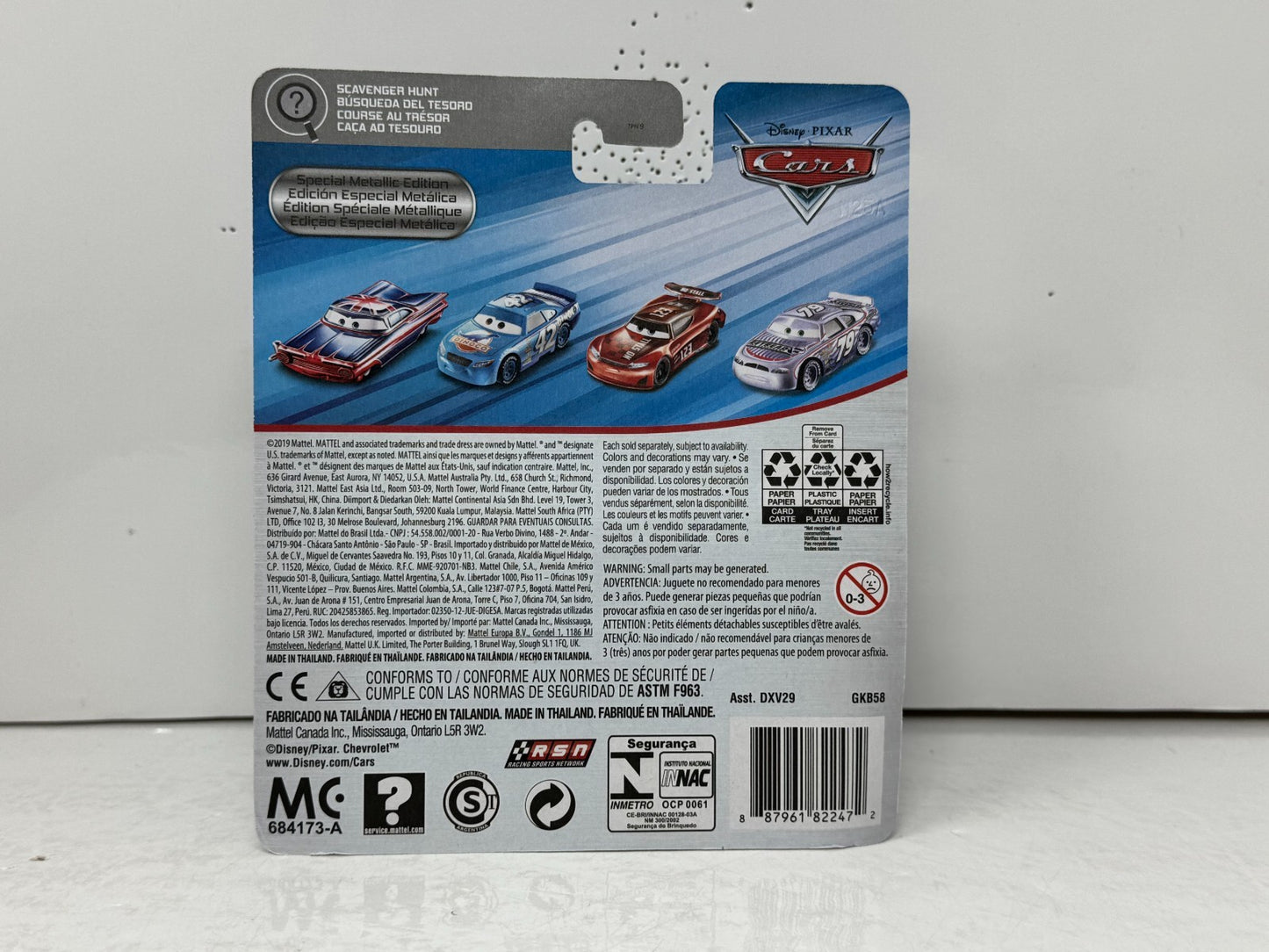 Disney Pixar Cars Brand New Mater Special Metallic Edition 1:55 Diecast