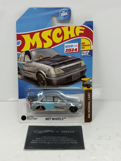 Hot Wheels x MSCHF Not Wheels HW Normal Cars 1:64 Diecast 2024 Mattel Creations