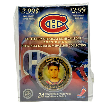 Carey Price Montreal Canadiens NHL Officially Licensed Medallion Collection