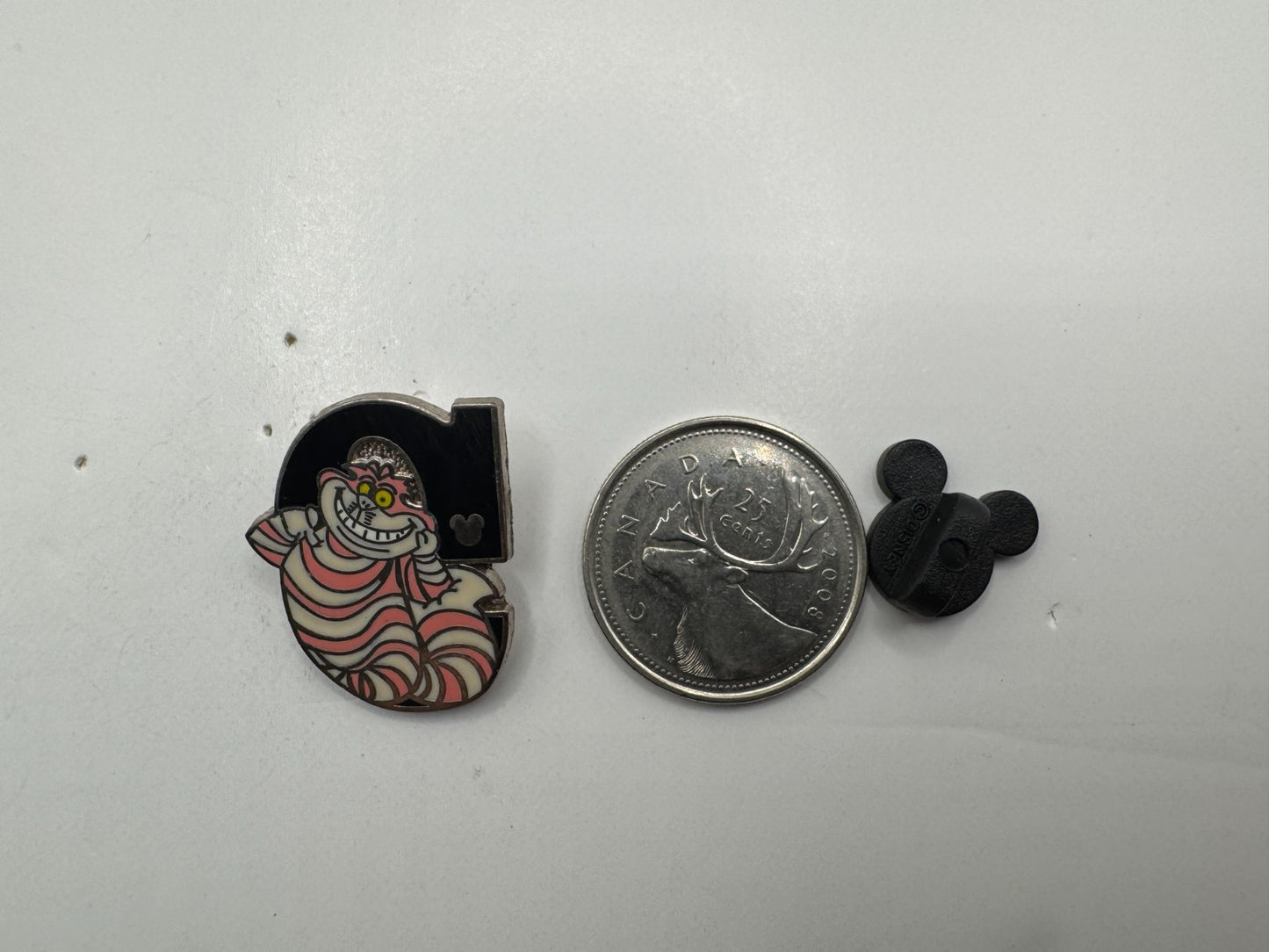 DLR Disney "C" for Cheshire Alphabet Hidden Mickey Trading Pin DC1S14
