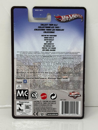 Hot Wheels Boulevard Vector W8 Twin Turbo Real Riders 1:64 Diecast