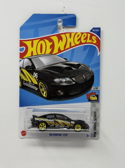 Hot Wheels HW Drag Strip 2006 Pontiac GTO 1:64 Diecast Black