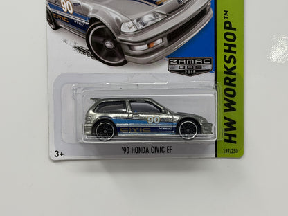 Hot Wheels ZAMAC HW Workshop 1990 Honda Civic EF 1:64 Diecast