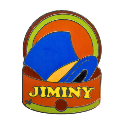 DLR Disney Hats Jiminy Cricket Cast Lanyard Hidden Mickey Trading Pin DC1S3