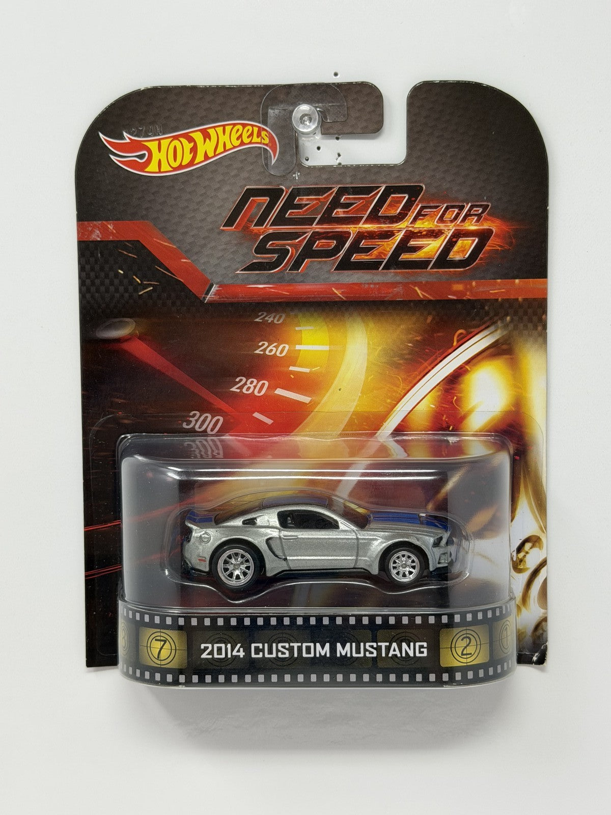 Hot Wheels Retro Entertainment Need for Speed 2014 Custom Mustang 1:64 Diecast